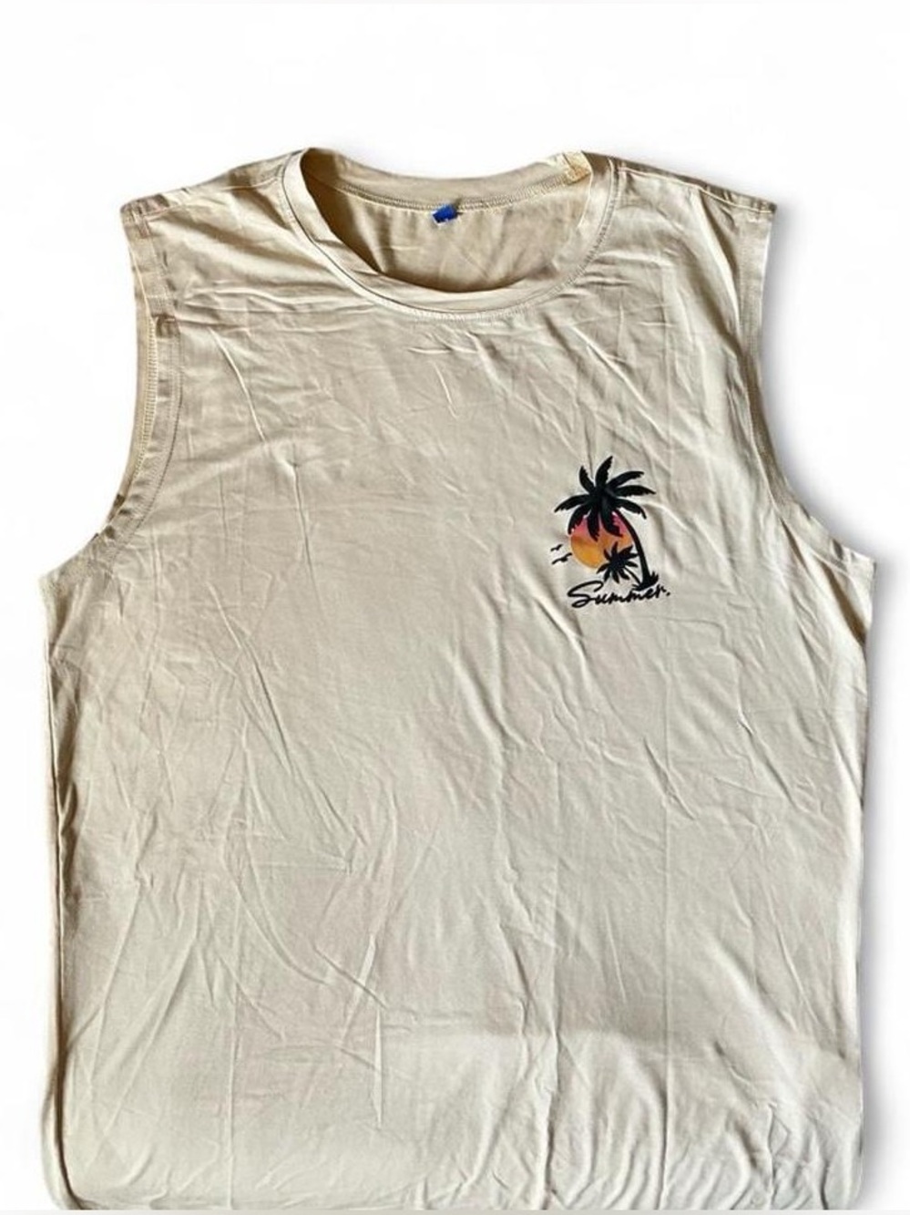 Tan Muscle Tee